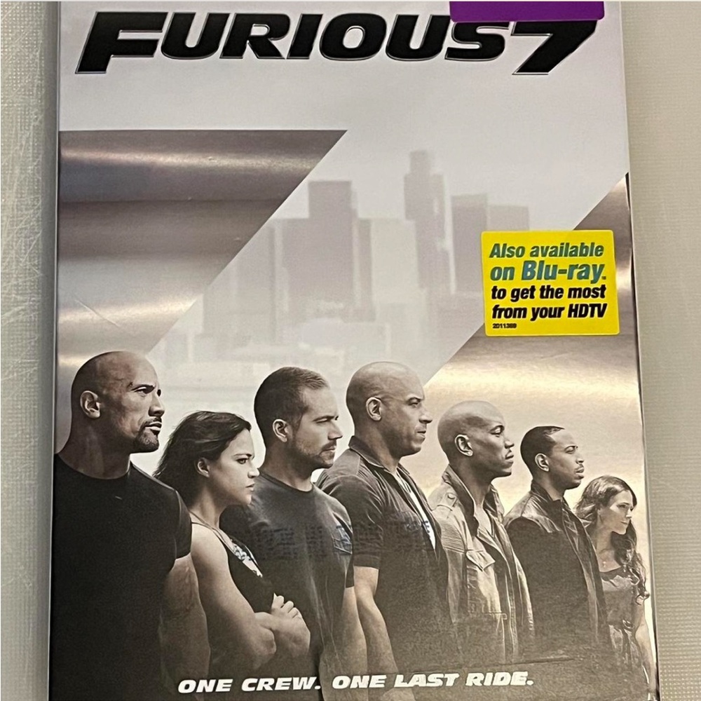 Diesel Action Movie DVD Cover with Black and Gray Design